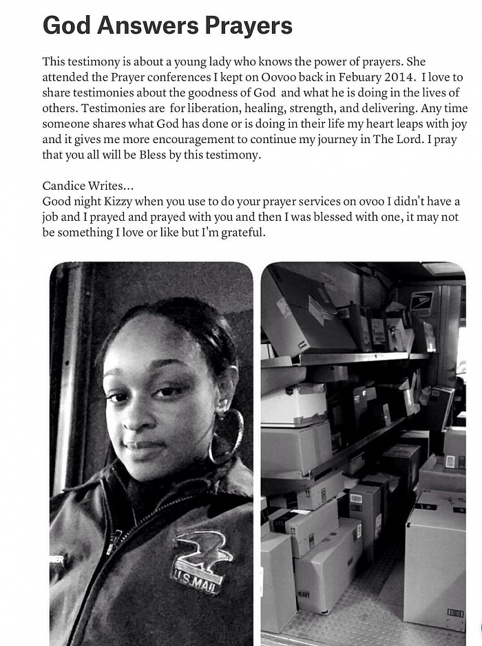 Candice Testimony 