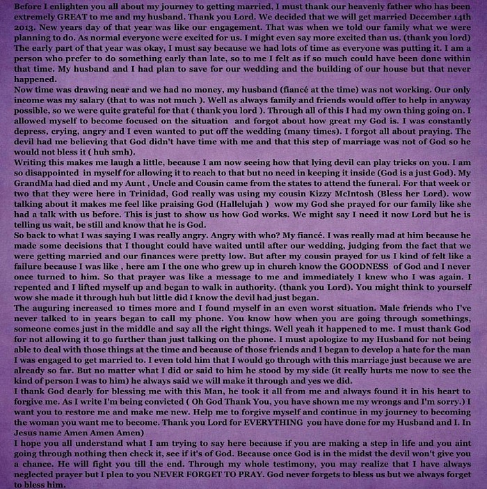 Roxanne Testimony 